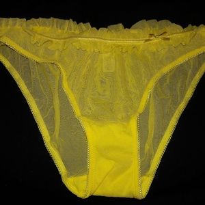 B.Tempt'd yellow panty.